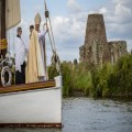 Open air service at St Benet's Abbey