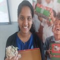 Cynthia treasures her shoebox, 20 years on