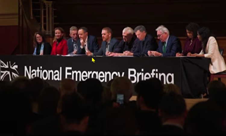 Norfolk church team screens emergency film